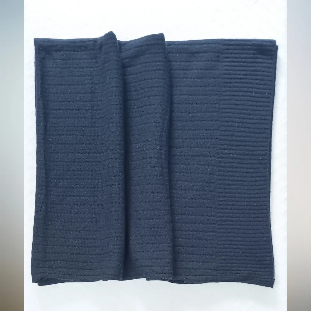 Halogen Cable Knit Scarf Black OS
